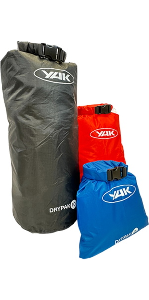 Yak Ripstop Black 2026 Juego De Bolsas Drypak 2L/5L/10L 7003331 - / Azul / Rojo